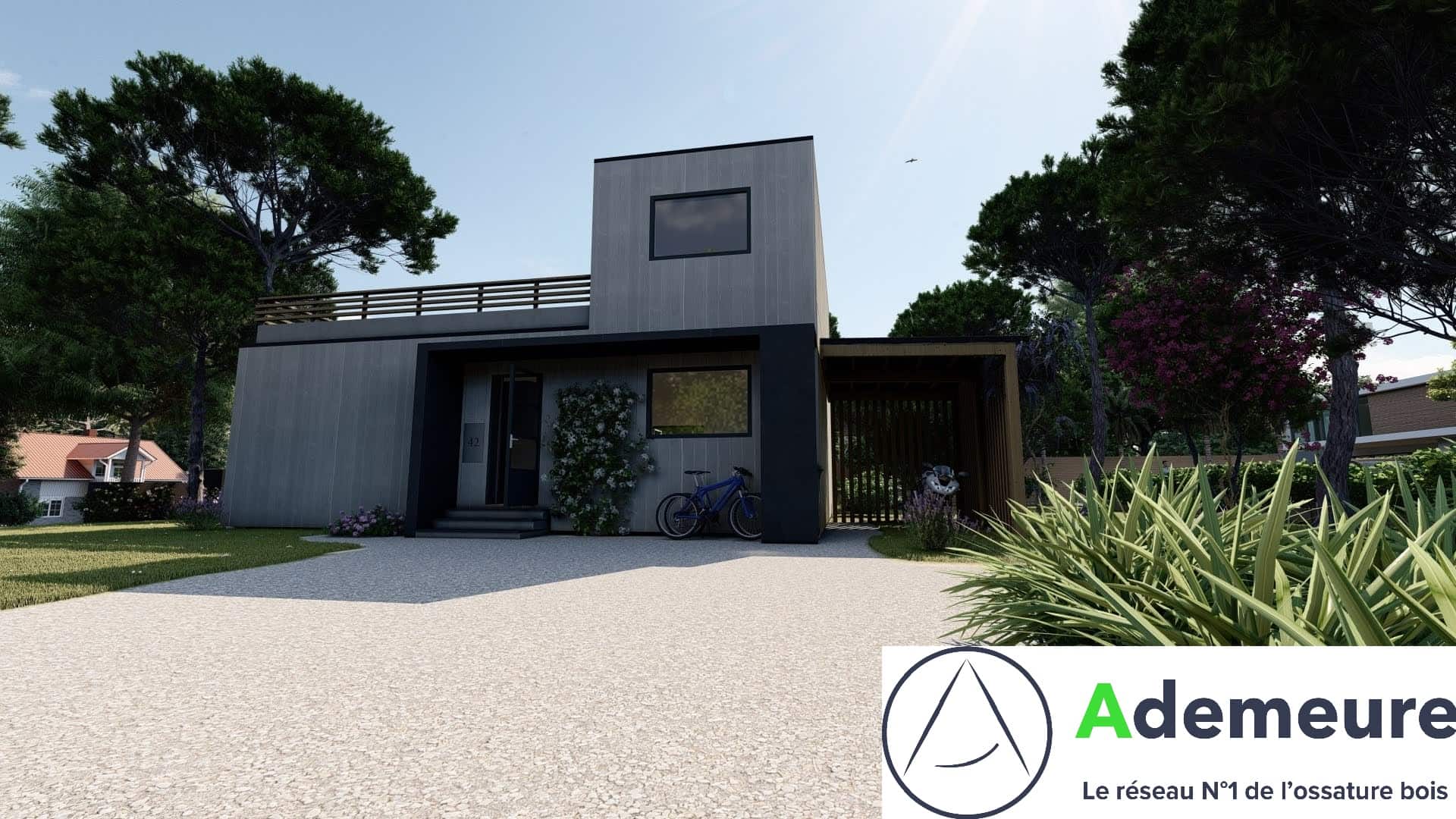 Terrain de 1165m2 à 315000€ à vendre sur la brede (33650)